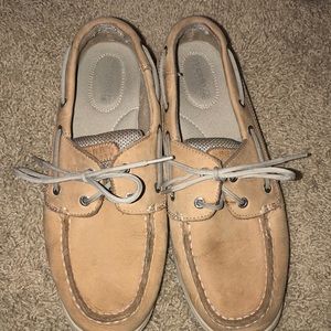 Brown Leather Sperrys